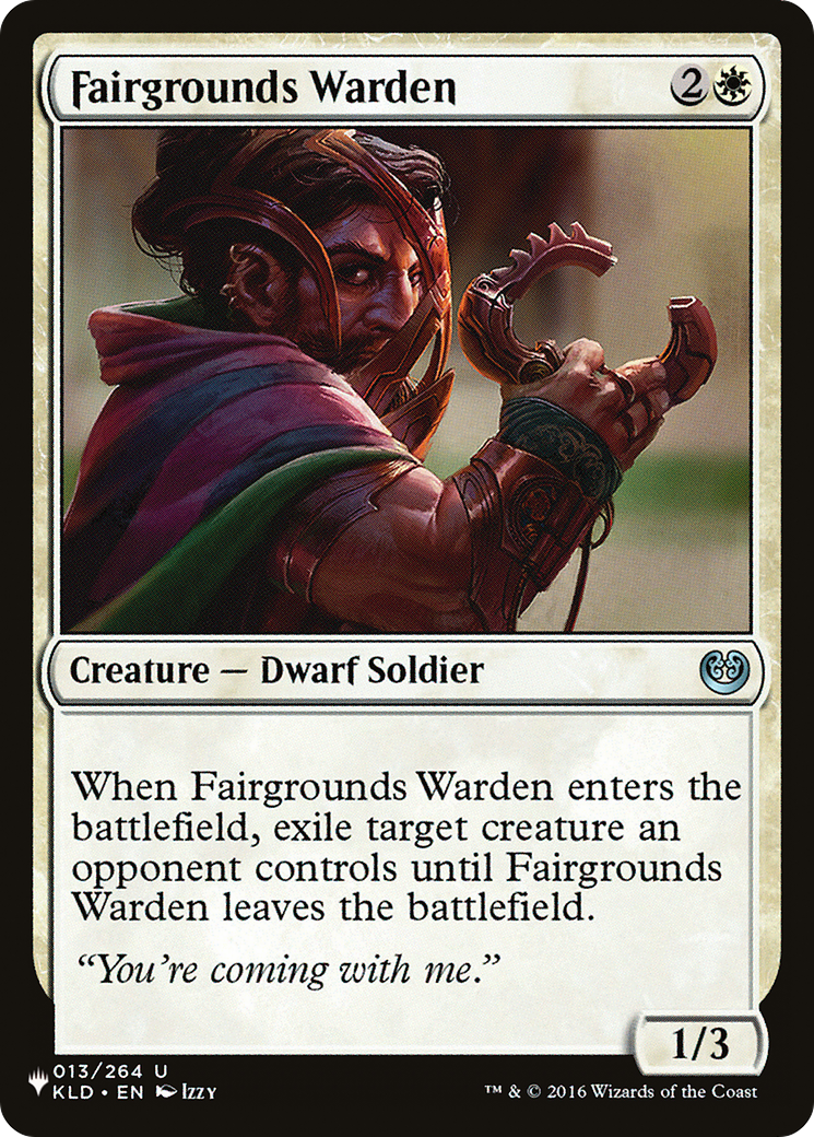 Fairgrounds Warden [The List] | Silver Goblin