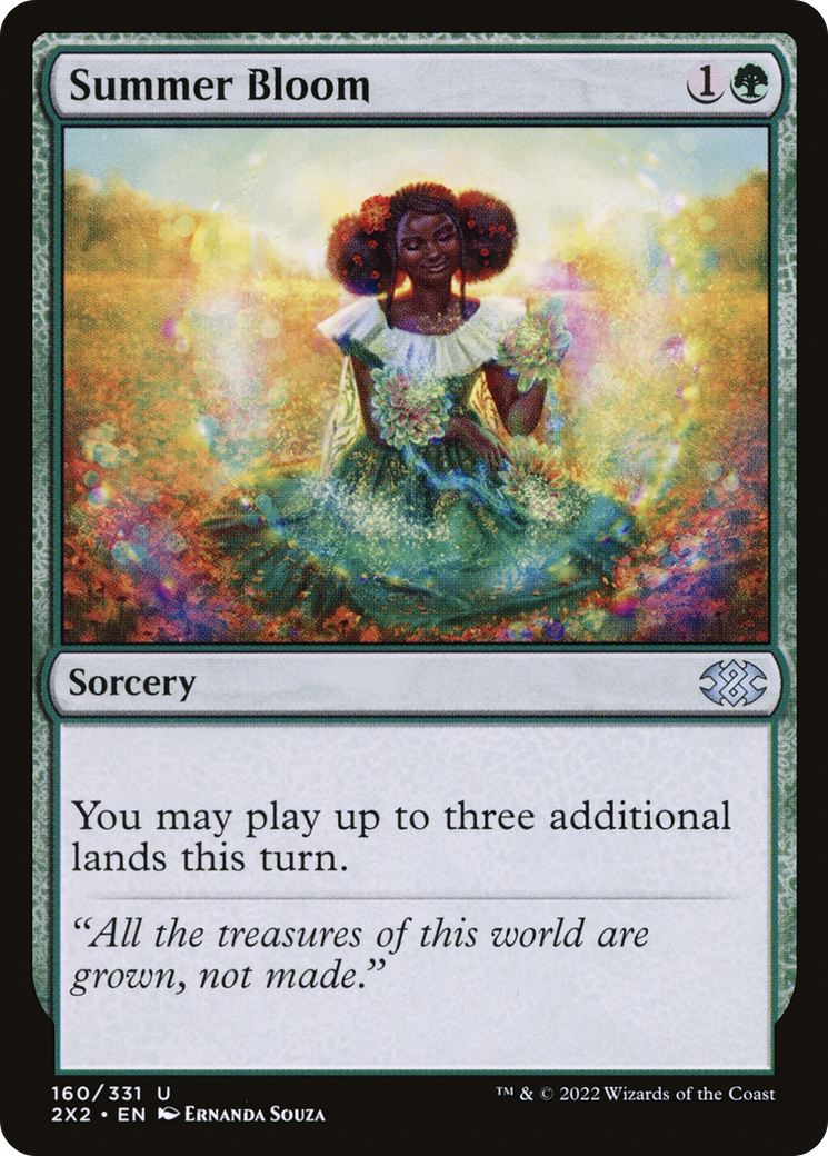 Summer Bloom (160) Foil - Double Masters 2022