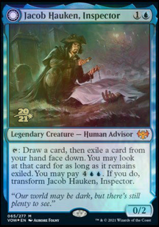 Jacob Hauken, Inspector (065) Foil - Innistrad: Crimson Vow Promos