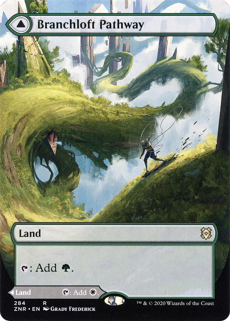 Branchloft Pathway // Boulderloft Pathway (Showcase) (284) Foil - Zendikar Rising