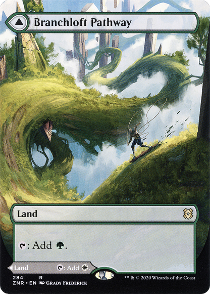 Branchloft Pathway // Boulderloft Pathway (Showcase) (284) Foil - Zendikar Rising
