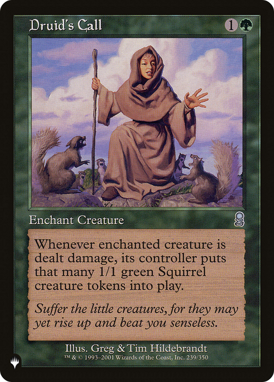 Druid's Call (Retro) (ODY-239) - The List