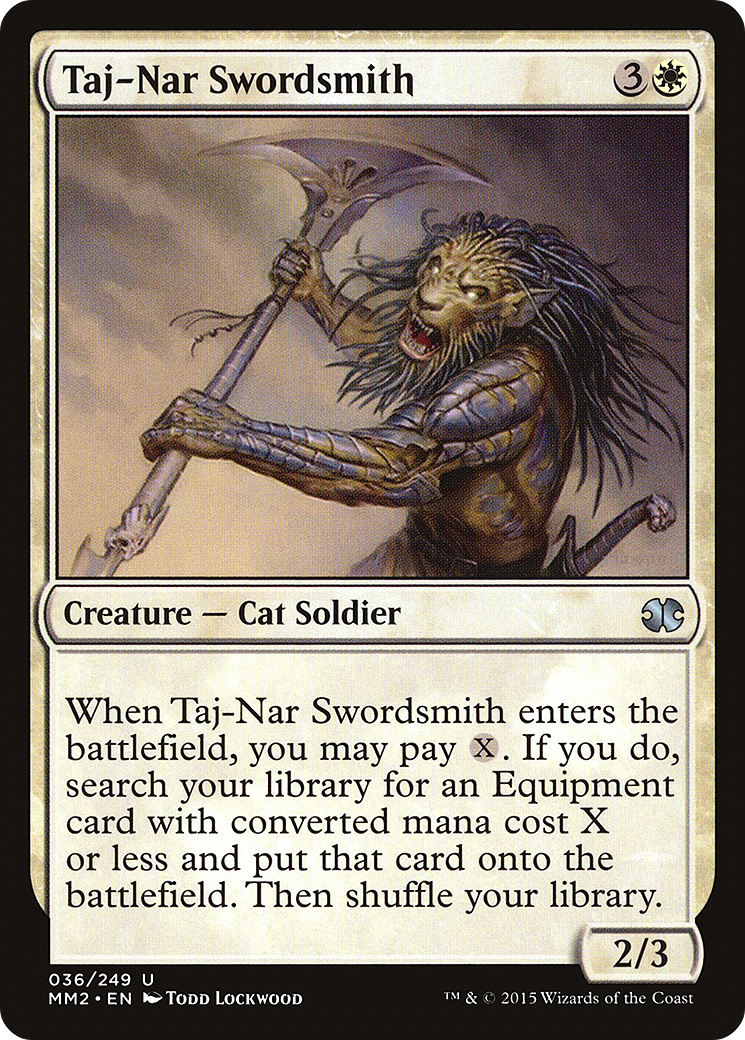 Taj-Nar Swordsmith (036) - Modern Masters 2015