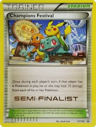 Champions Festival (XY176) (2016 Semi-Finalist) [XY: Black Star Promos] | Silver Goblin