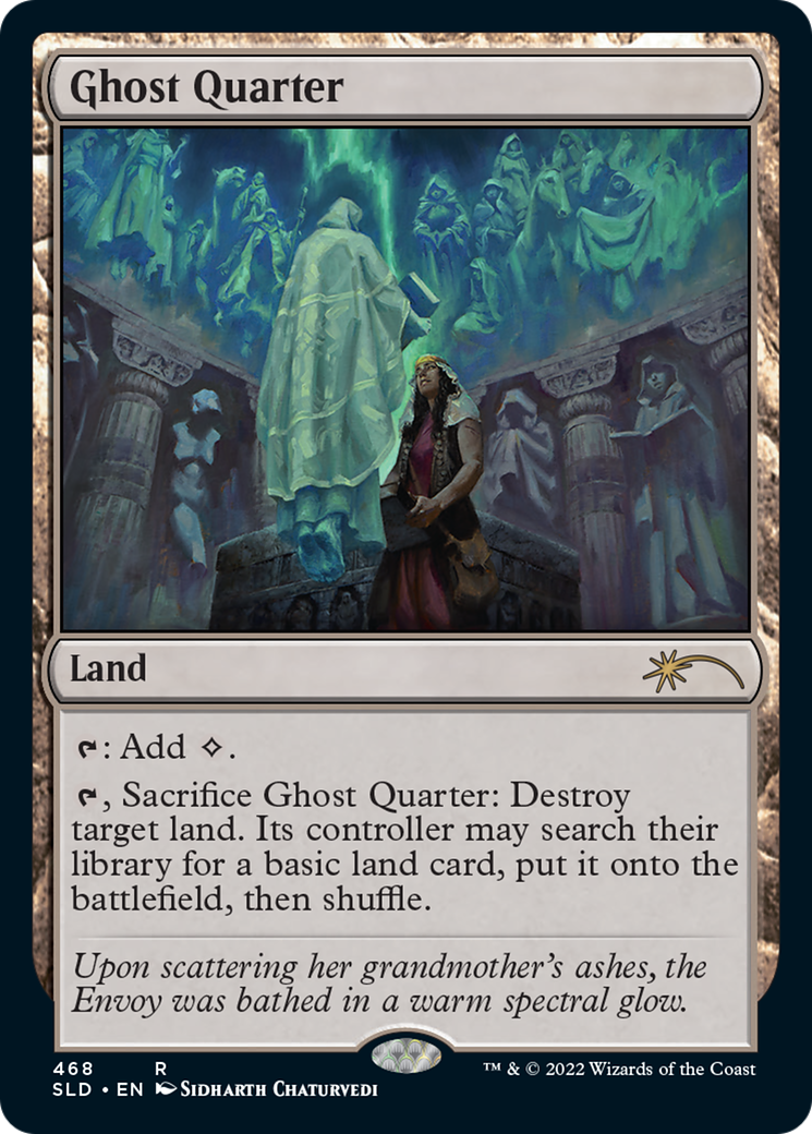 Ghost Quarter (468) Foil - Secret Lair Drop