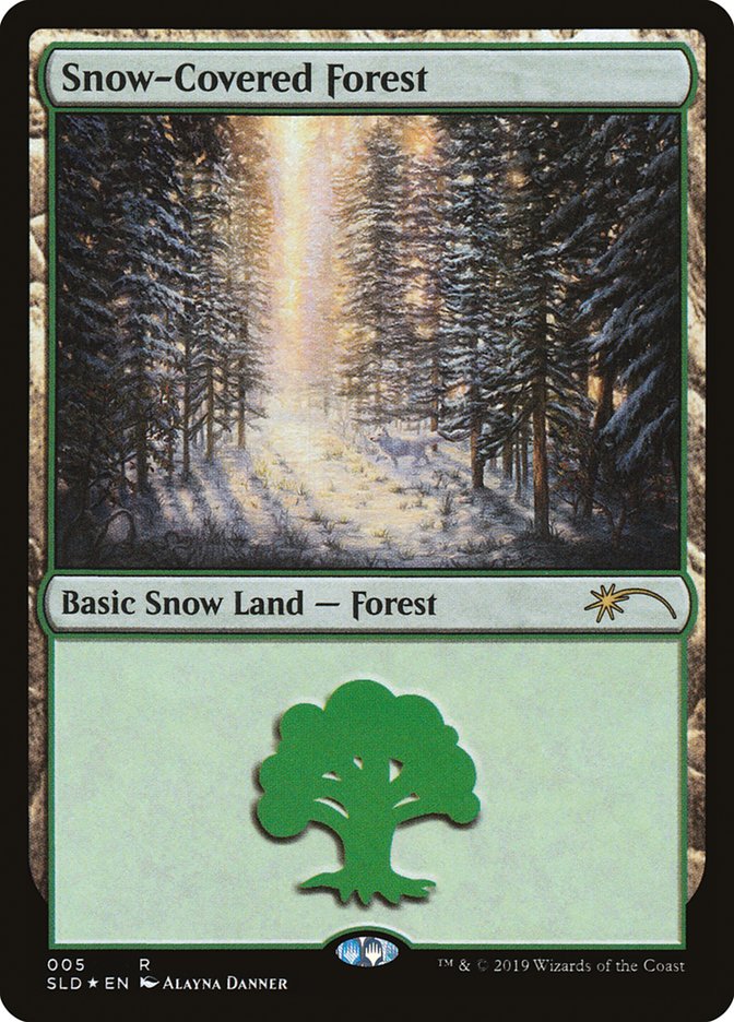 Snow-Covered Forest (005) [Secret Lair Drop Series] | Silver Goblin