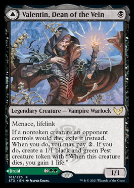 Valentin, Dean of the Vein // Lisette, Dean of the Root [Strixhaven: School of Mages] Foil