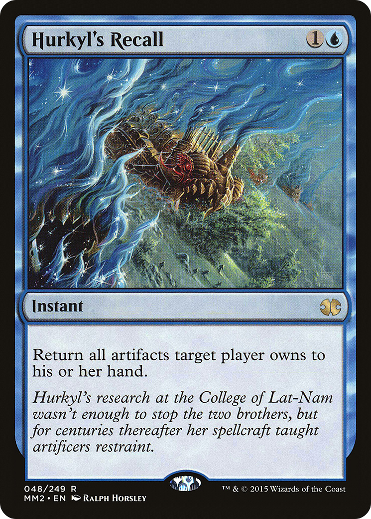 Hurkyl's Recall (048) Foil - Modern Masters 2015