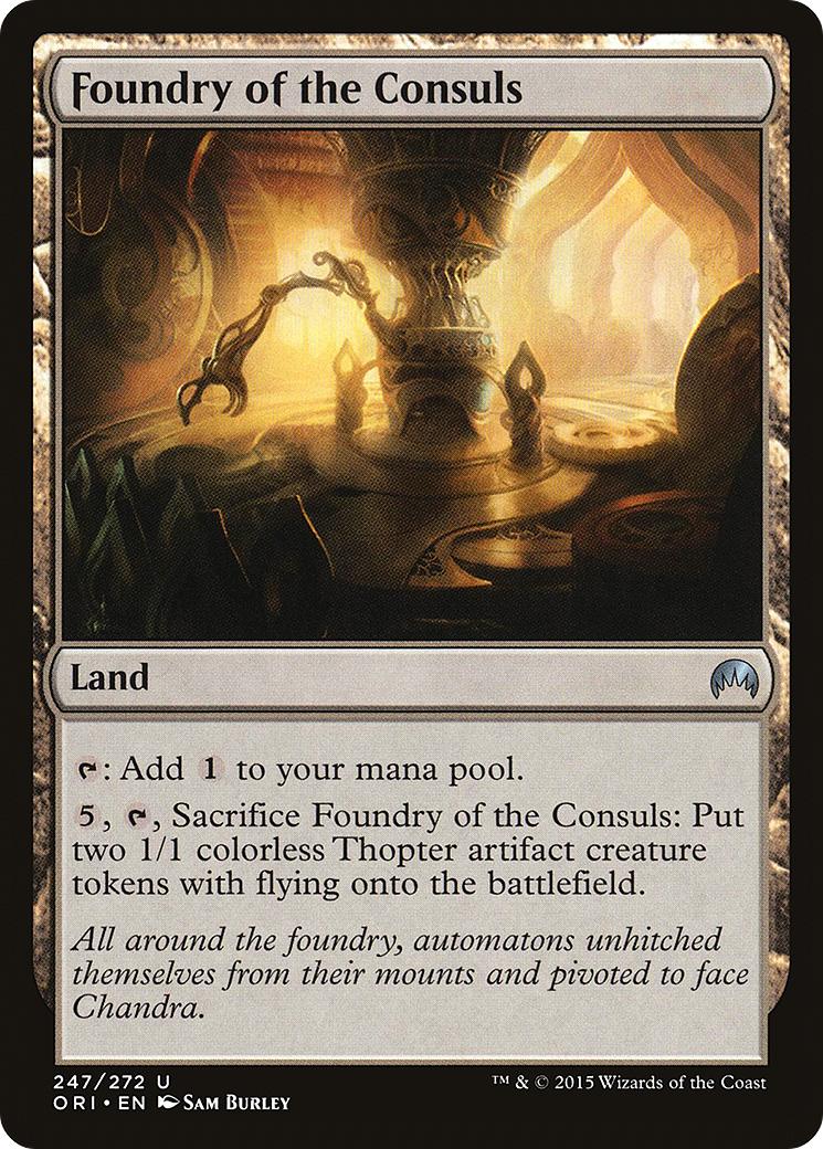 Foundry of the Consuls (247) Foil - Magic Origins
