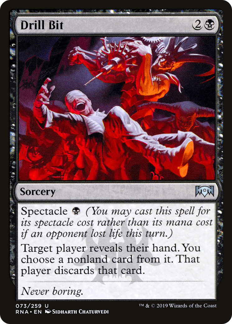 Drill Bit (073) Foil - Ravnica Allegiance