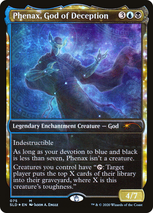 Phenax, God of Deception (Showcase) (075) Foil - Secret Lair Drop