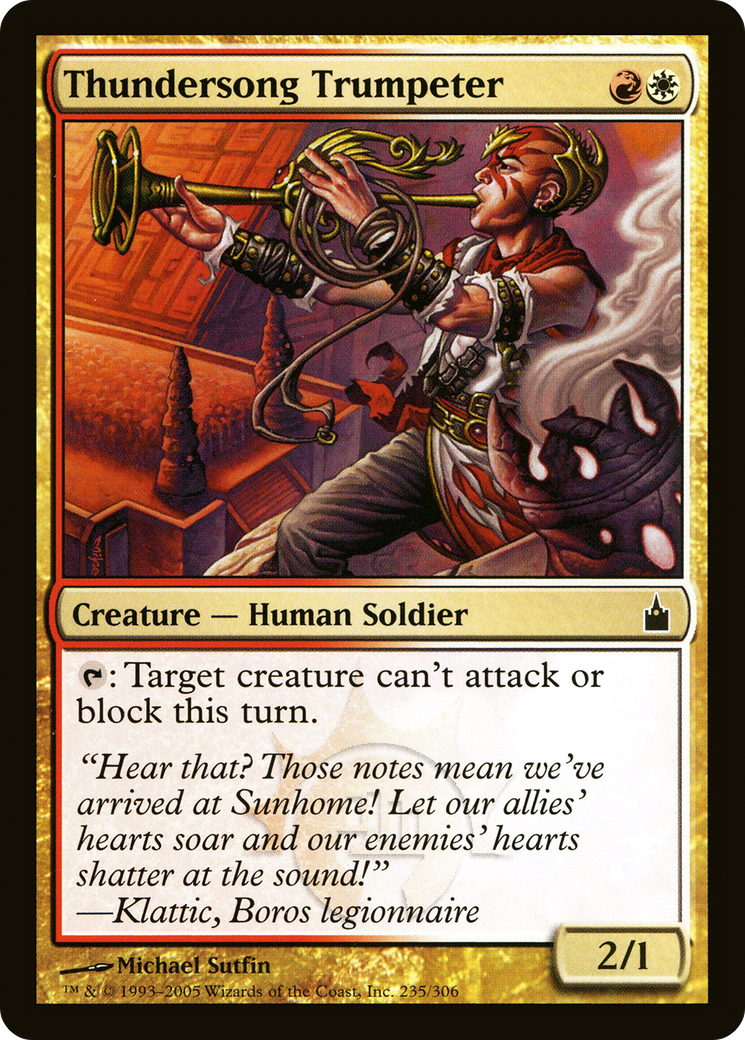 Thundersong Trumpeter (235) - Ravnica: City of Guilds