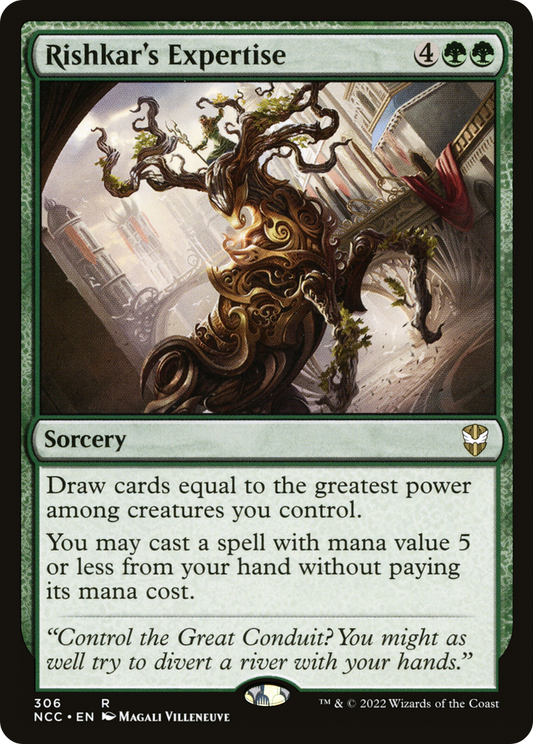 Rishkar's Expertise (306) - New Capenna Commander