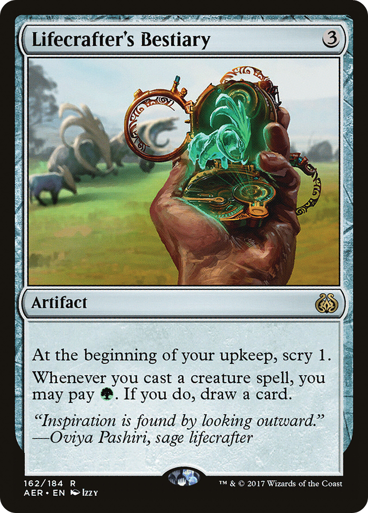 Lifecrafter's Bestiary (162) Foil - Aether Revolt