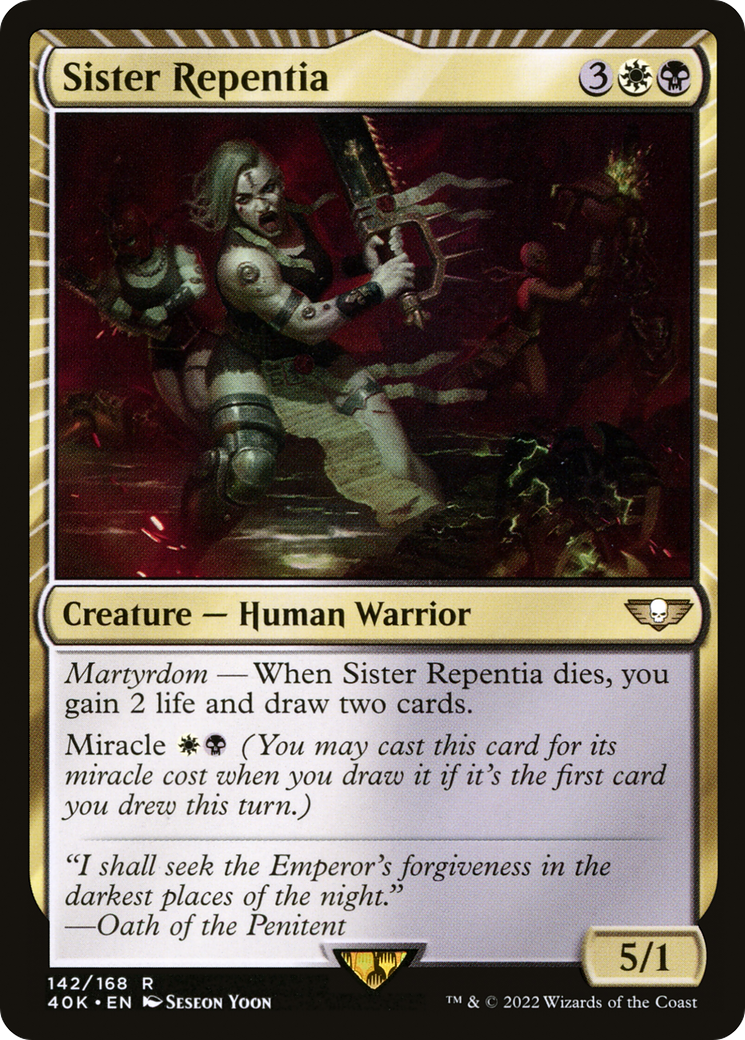 Sister Repentia (142) - Warhammer 40,000 Commander