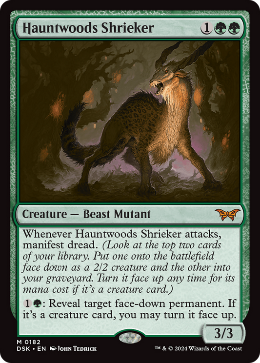 Hauntwoods Shrieker [Duskmourn: House of Horror] Foil