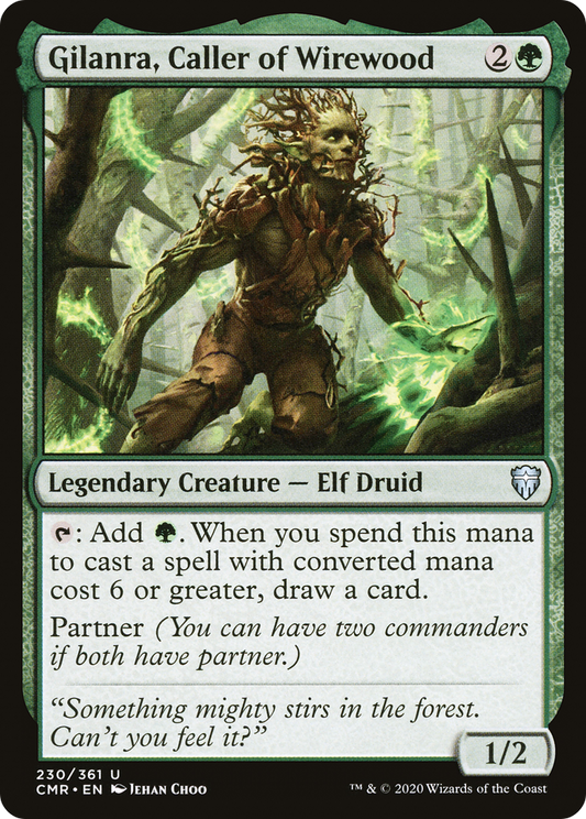 Gilanra, Caller of Wirewood (230) - Commander Legends