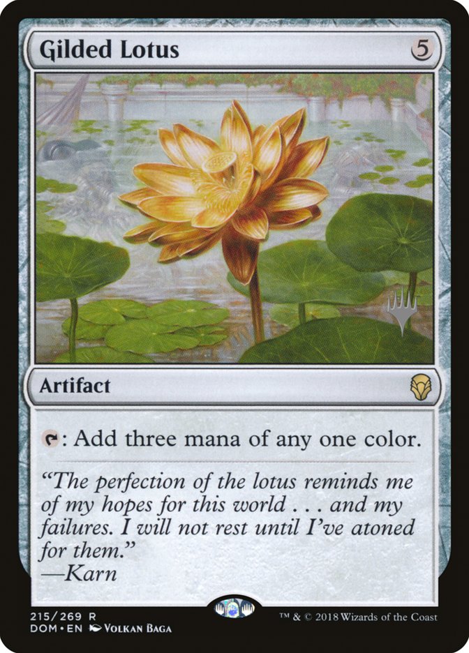 Gilded Lotus (Promo Pack) [Dominaria Promos] | Silver Goblin