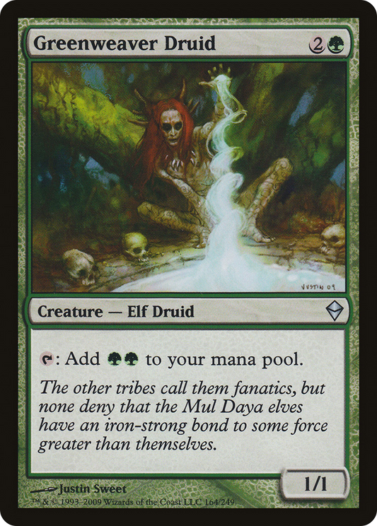 Greenweaver Druid [Zendikar]