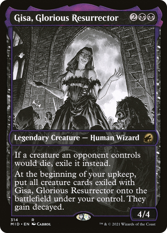 Gisa, Glorious Resurrector (Showcase) (314) - Innistrad: Midnight Hunt