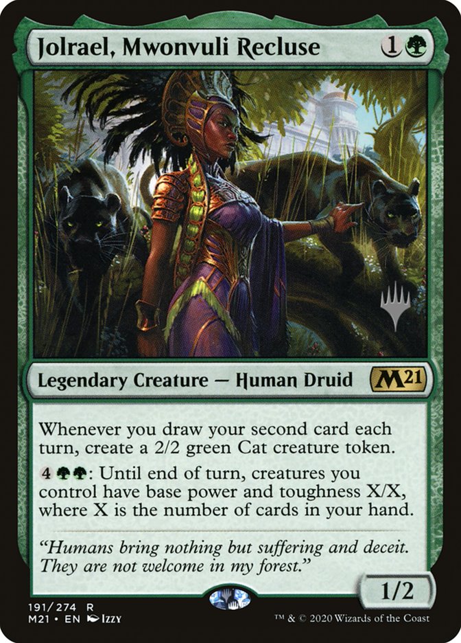 Jolrael, Mwonvuli Recluse (Promo Pack) [Core Set 2021 Promos] | Silver Goblin