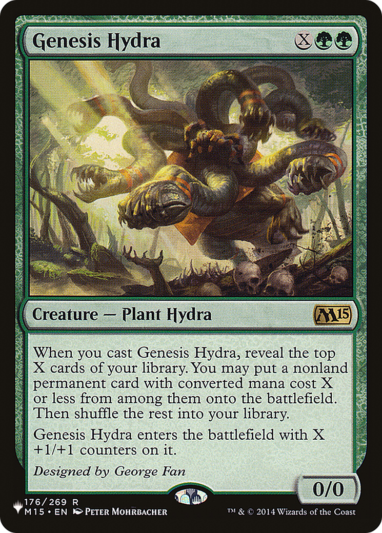 Genesis Hydra (M15-176) - The List