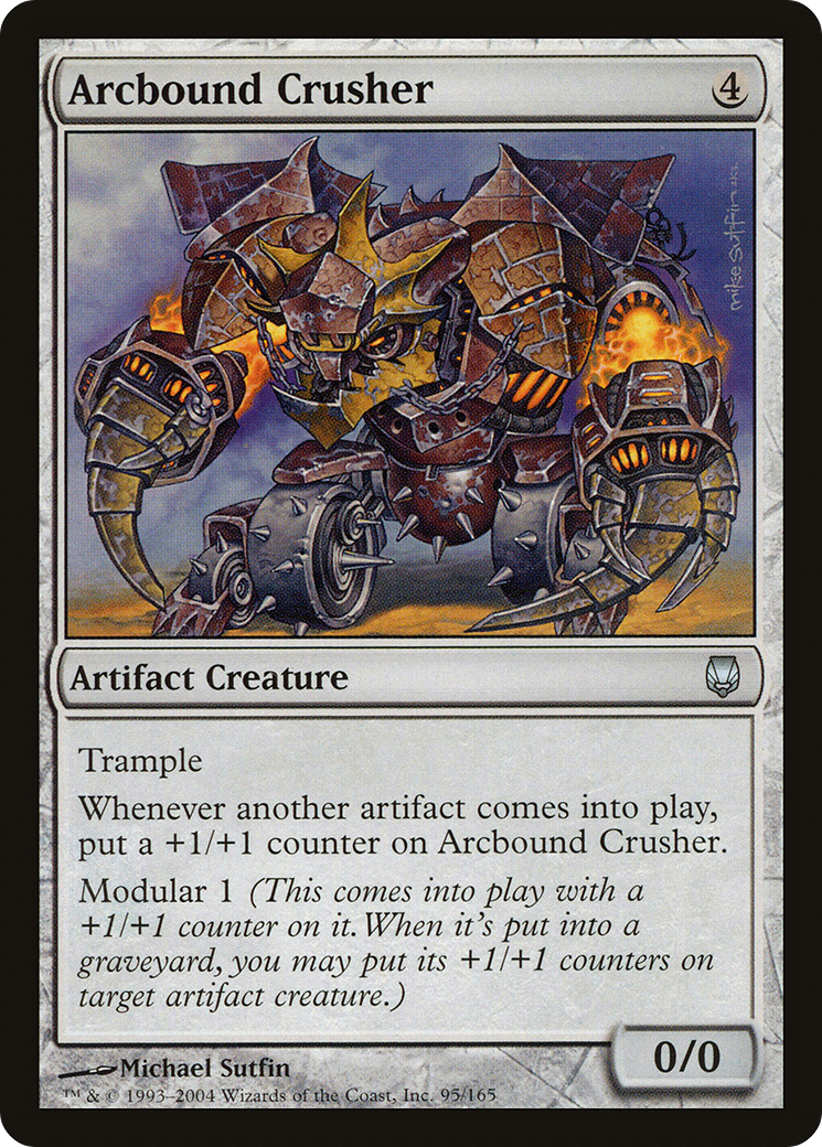 Arcbound Crusher (095) Foil - Darksteel