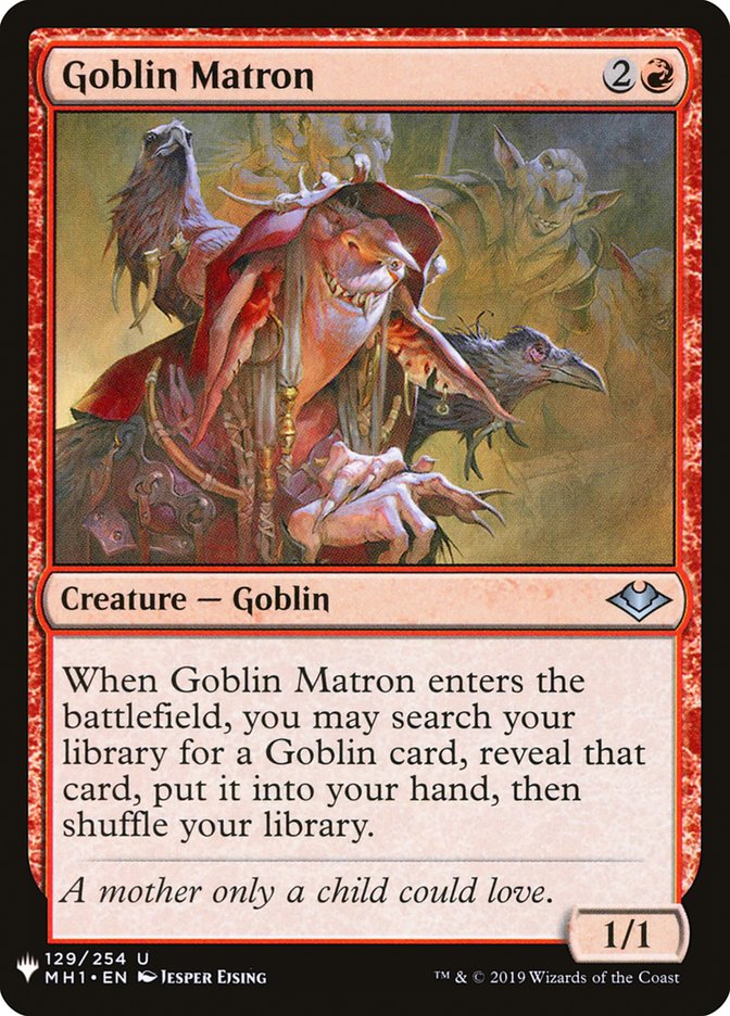 Goblin Matron [Mystery Booster] | Silver Goblin