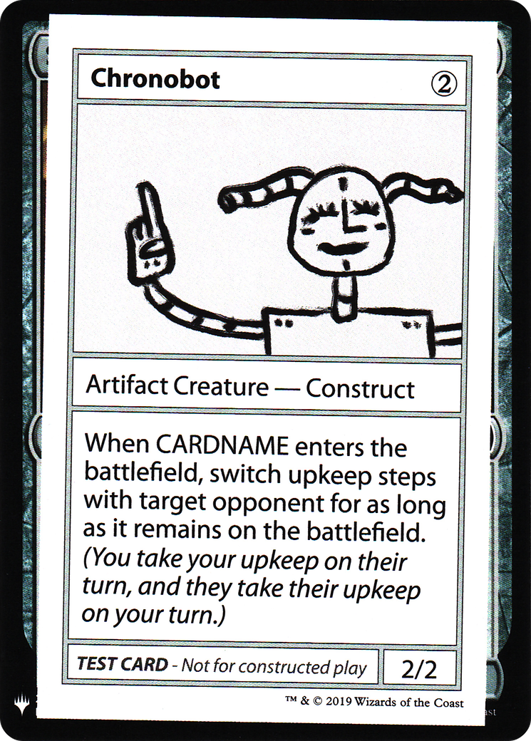 Chronobot (105) - Mystery Booster Playtest Cards 2019