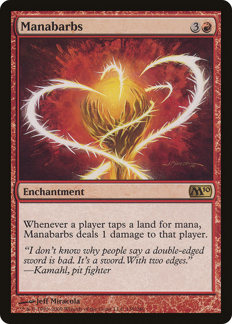 Manabarbs (149) Foil - Magic 2010