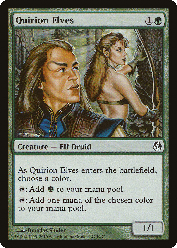 Quirion Elves (039) - Duel Decks: Phyrexia vs. the Coalition