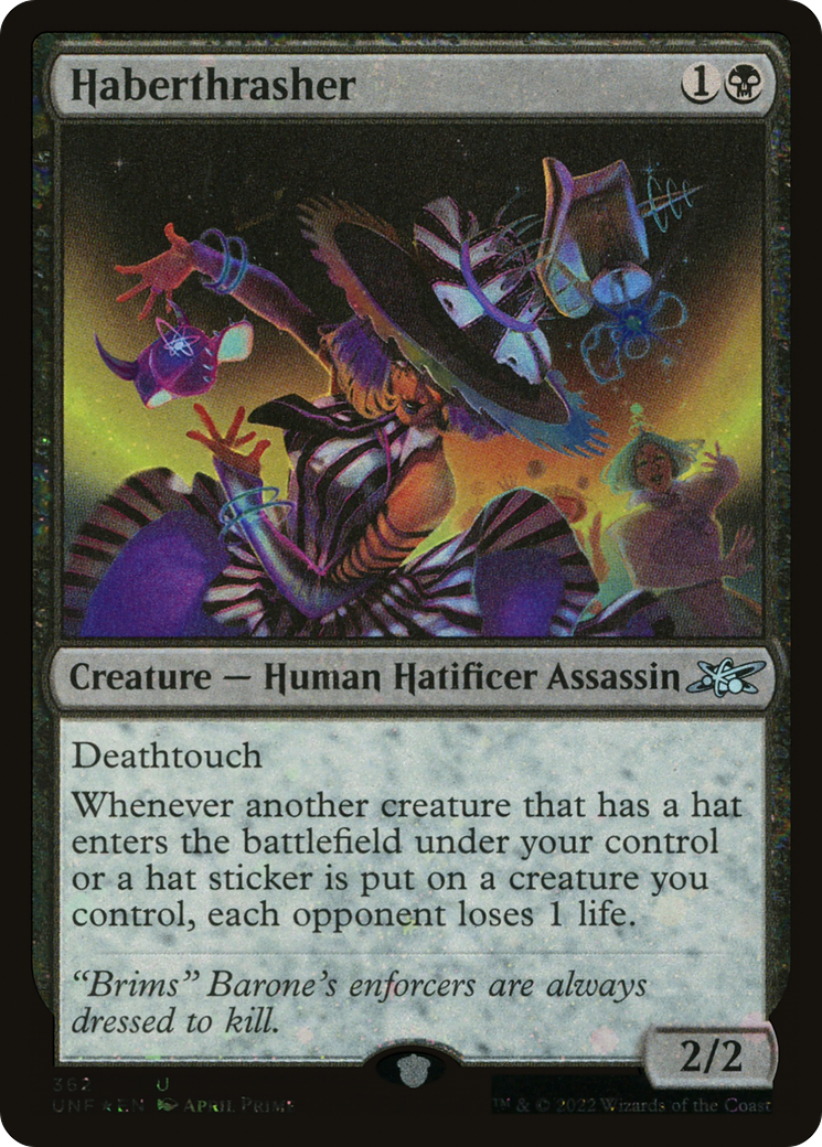 Haberthrasher (362) Foil - Unfinity