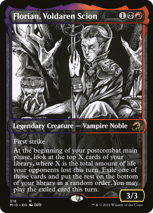 Florian, Voldaren Scion (Showcase) (318) - Innistrad: Midnight Hunt