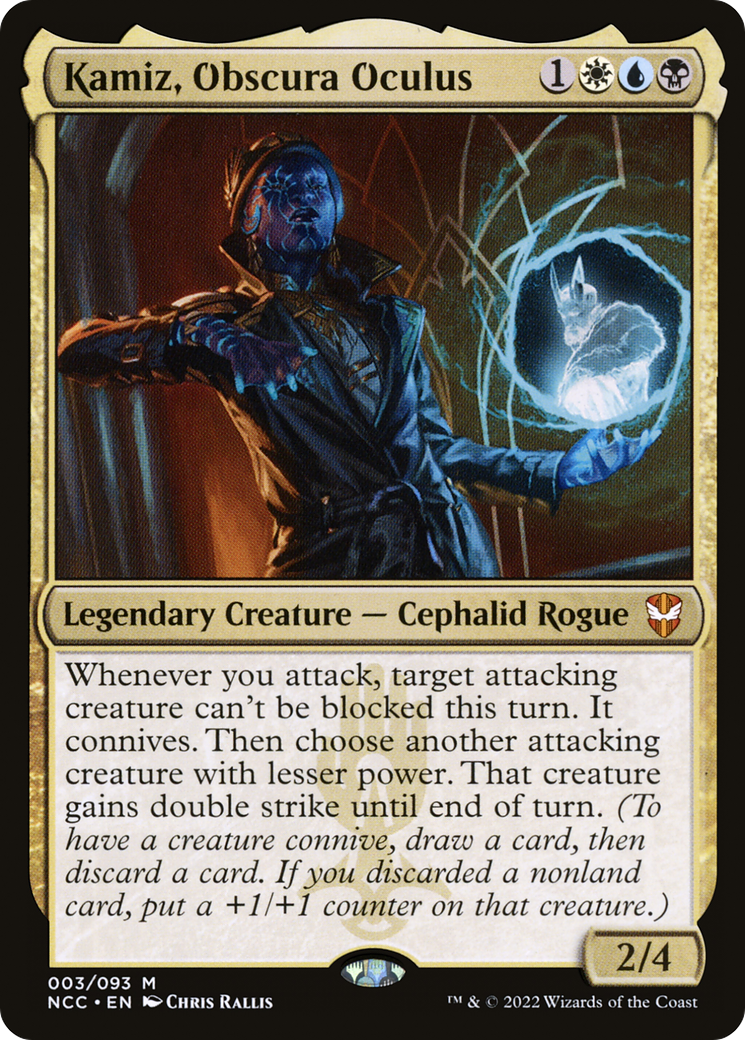 Kamiz, Obscura Oculus (003) - New Capenna Commander