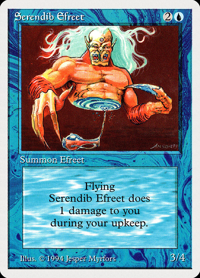 Serendib Efreet [Summer Magic / Edgar] | Silver Goblin