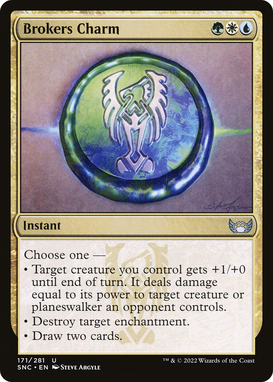 Brokers Charm (171) Foil - Streets of New Capenna