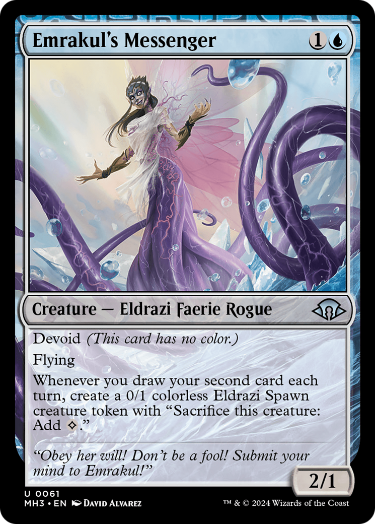 Emrakul's Messenger [Modern Horizons 3] | Silver Goblin