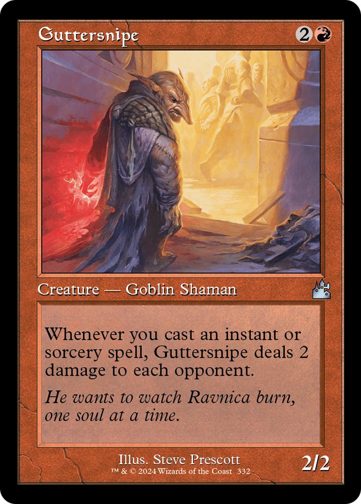 Guttersnipe (Retro Frame) [Ravnica Remastered] | Silver Goblin