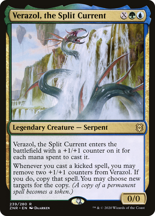 Verazol, the Split Current [Zendikar Rising] Foil