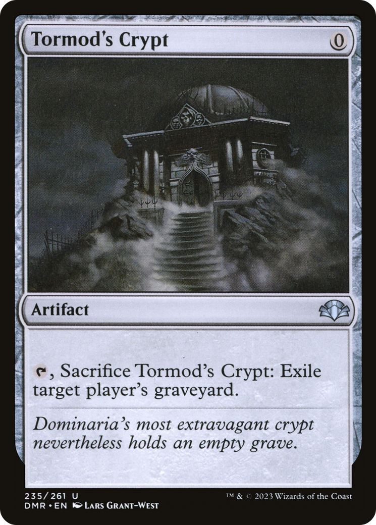 Tormod's Crypt [Dominaria Remastered] Foil