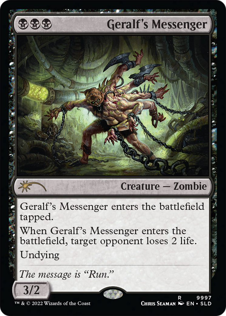 Geralf's Messenger (9997) - Secret Lair Drop