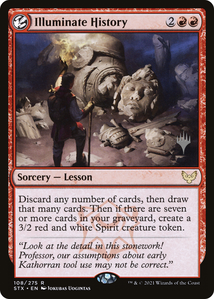 Illuminate History (108) Foil - Strixhaven: School of Mages Promos