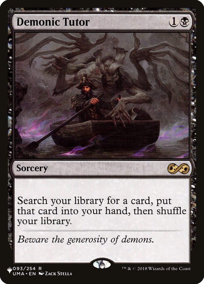 Demonic Tutor [The List] | Silver Goblin