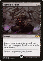 Demonic Tutor [The List] | Silver Goblin