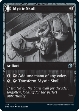 Mystic Skull // Mystic Monstrosity (256) - Innistrad: Double Feature