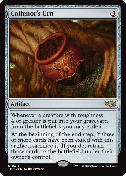 Colfenor's Urn (315) - Commander: Tarkir: Dragonstorm