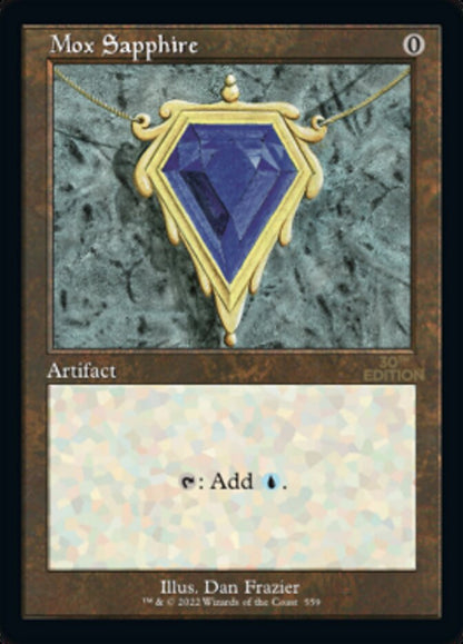 Mox Sapphire (Retro) (559) - 30th Anniversary Edition
