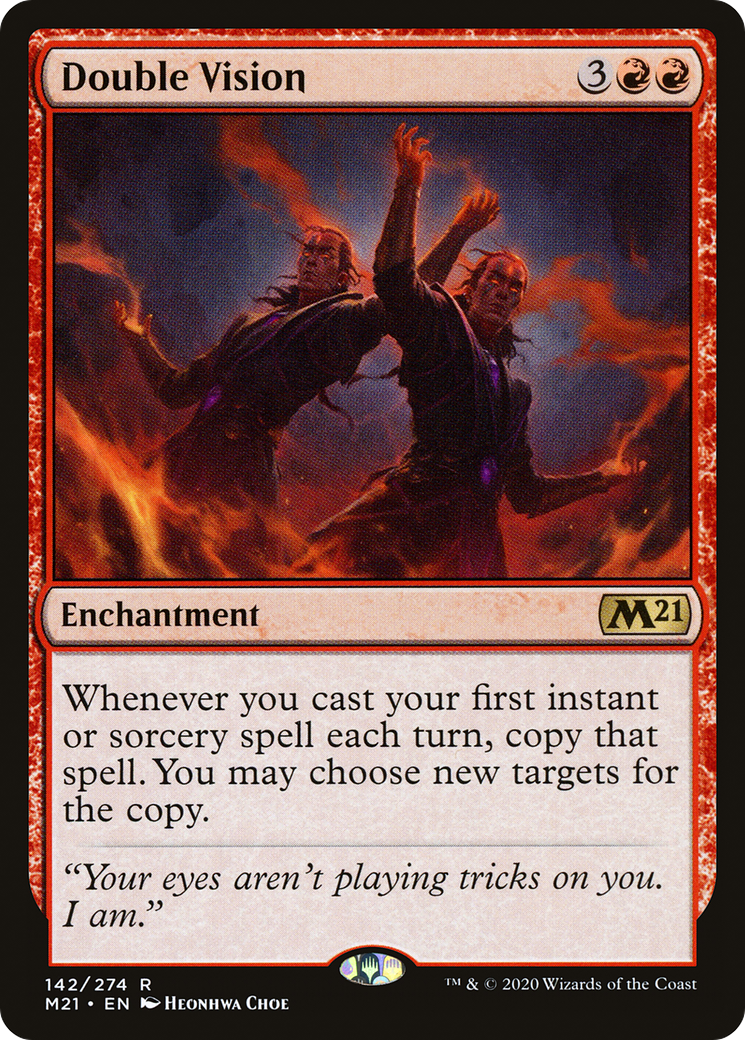 Double Vision (142) Foil - Core Set 2021