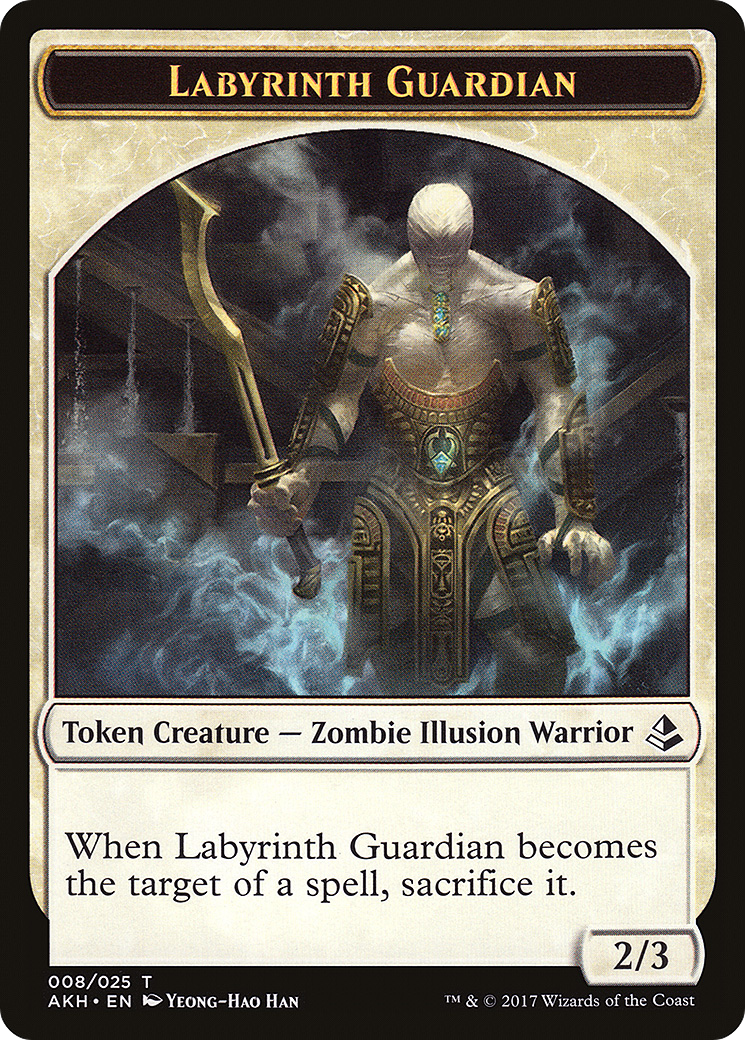 Labyrinth Guardian Token (008) - Amonkhet Tokens
