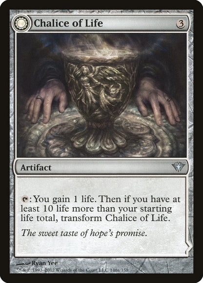 Chalice of Life // Chalice of Death [Dark Ascension] Foil